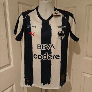 Puma C.F. Monterrey 25/26 Home Jersey Men's Size M and L Liga MX Rayados Soccer